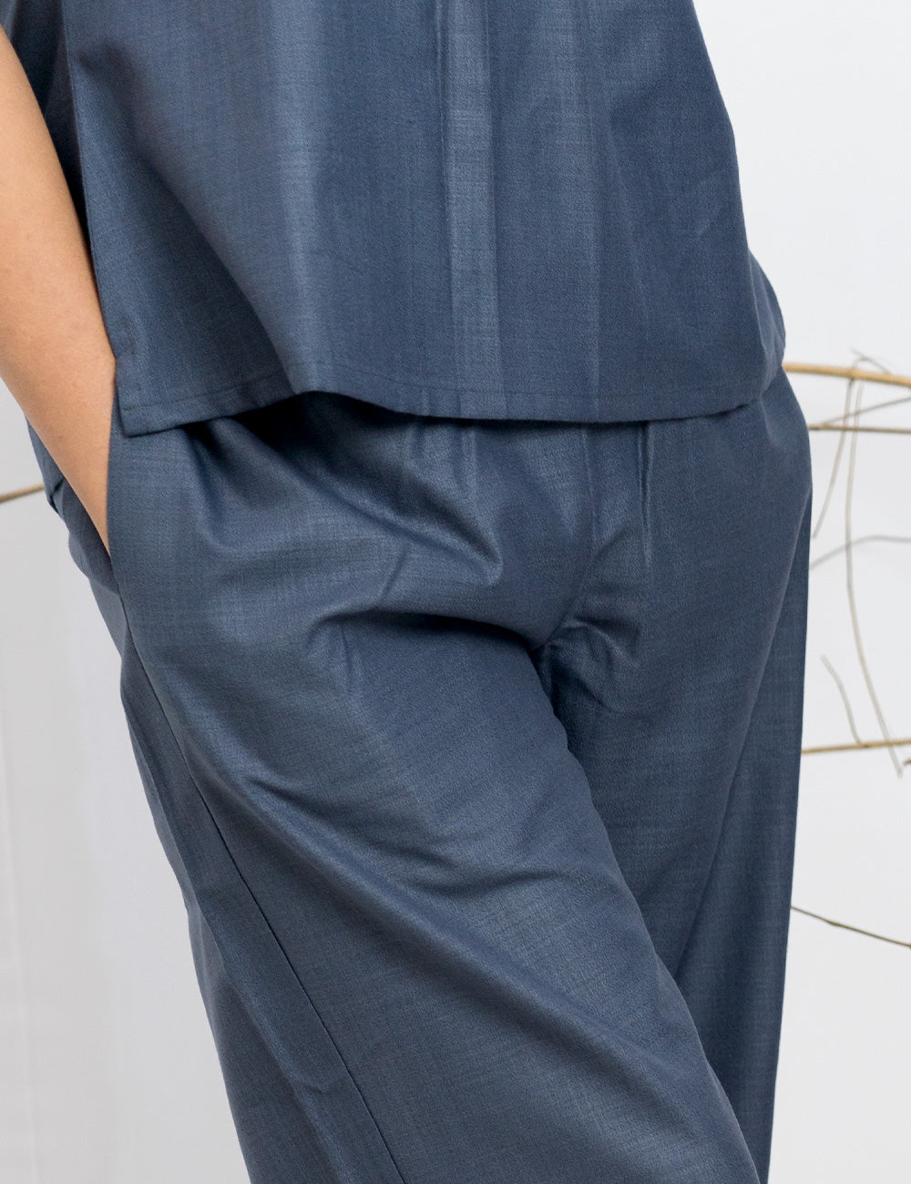 The Handmaiden’s Pet Co-Ords – Ash Blue Professional Twin Set
