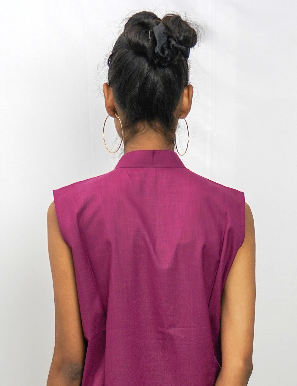 The Handmaiden’s Pet Co Ords – Dark Fuchsia Violet Colour- Professional Twin Set