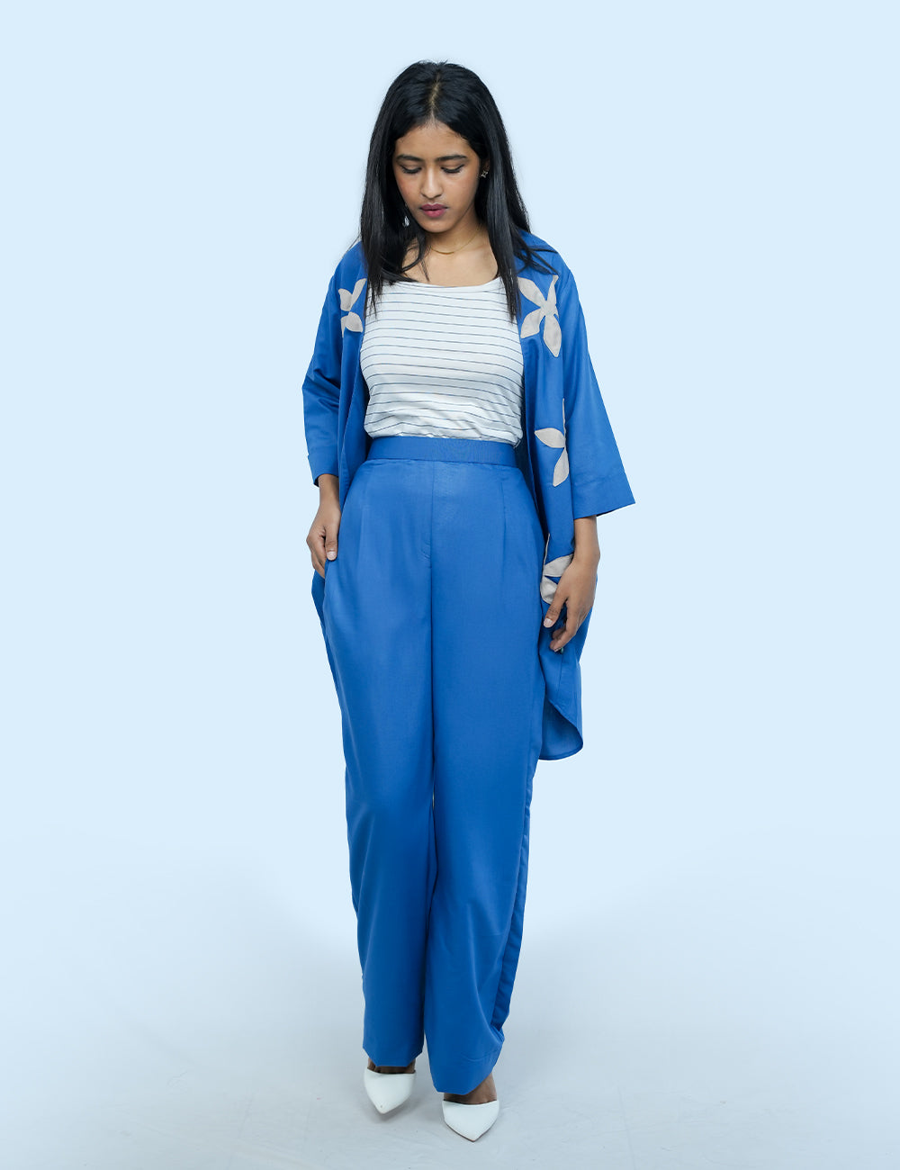 The Petal Patch - Blue Co-Ord Set