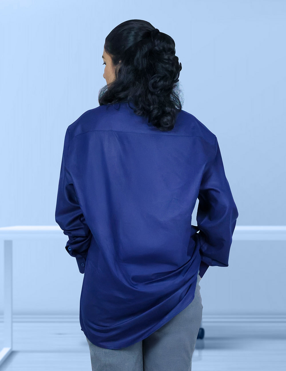 The Lady in Blue