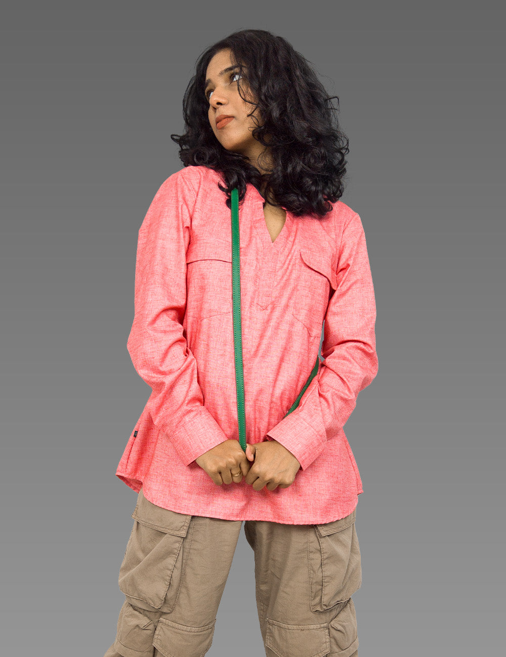 Pocketful Fun Short Kurtha