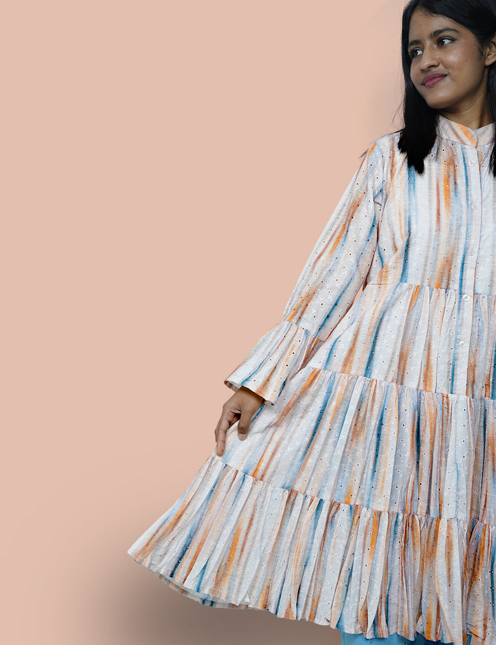 The Frilly Tunic Kurta Top