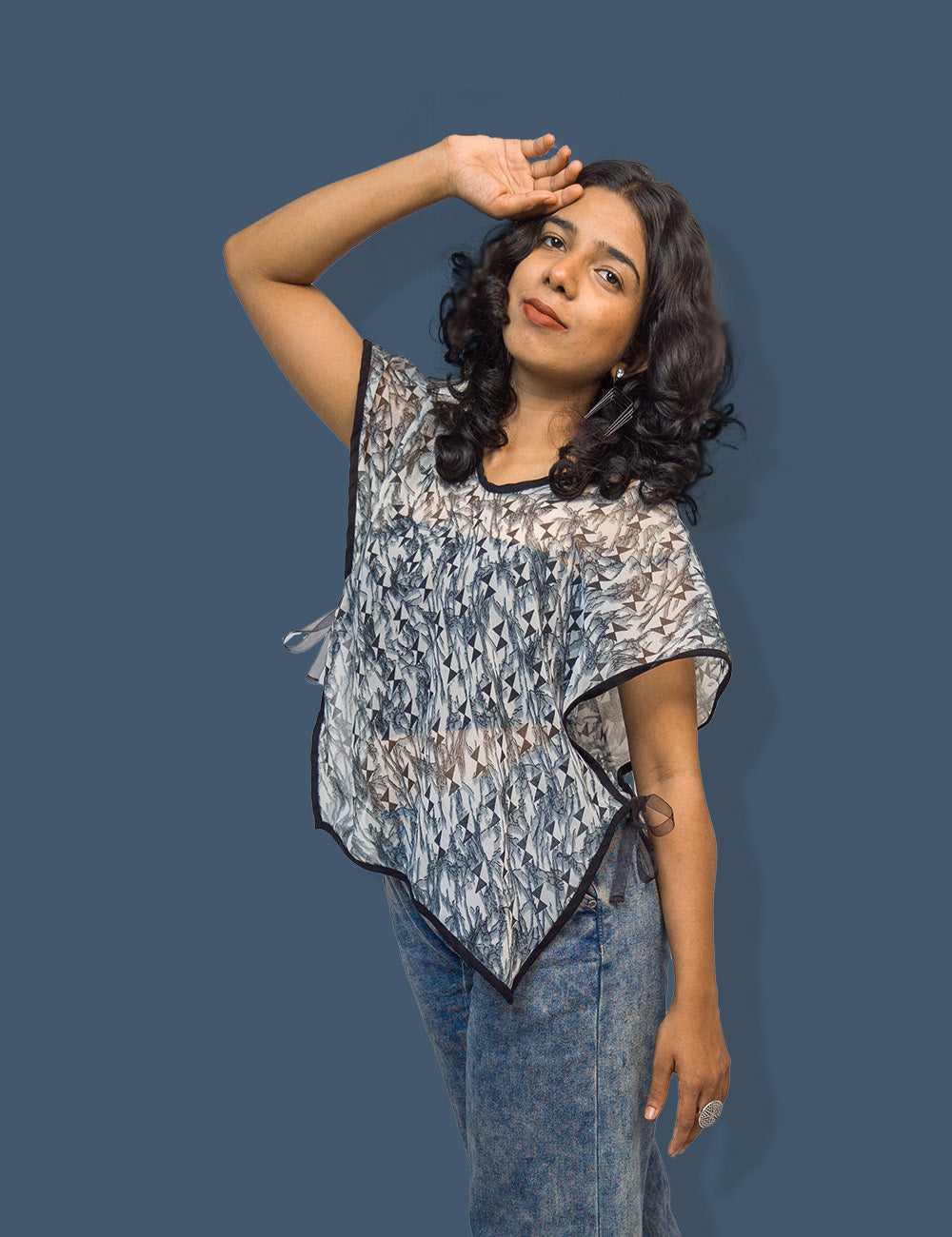 The Flare - Short Kaftan Top