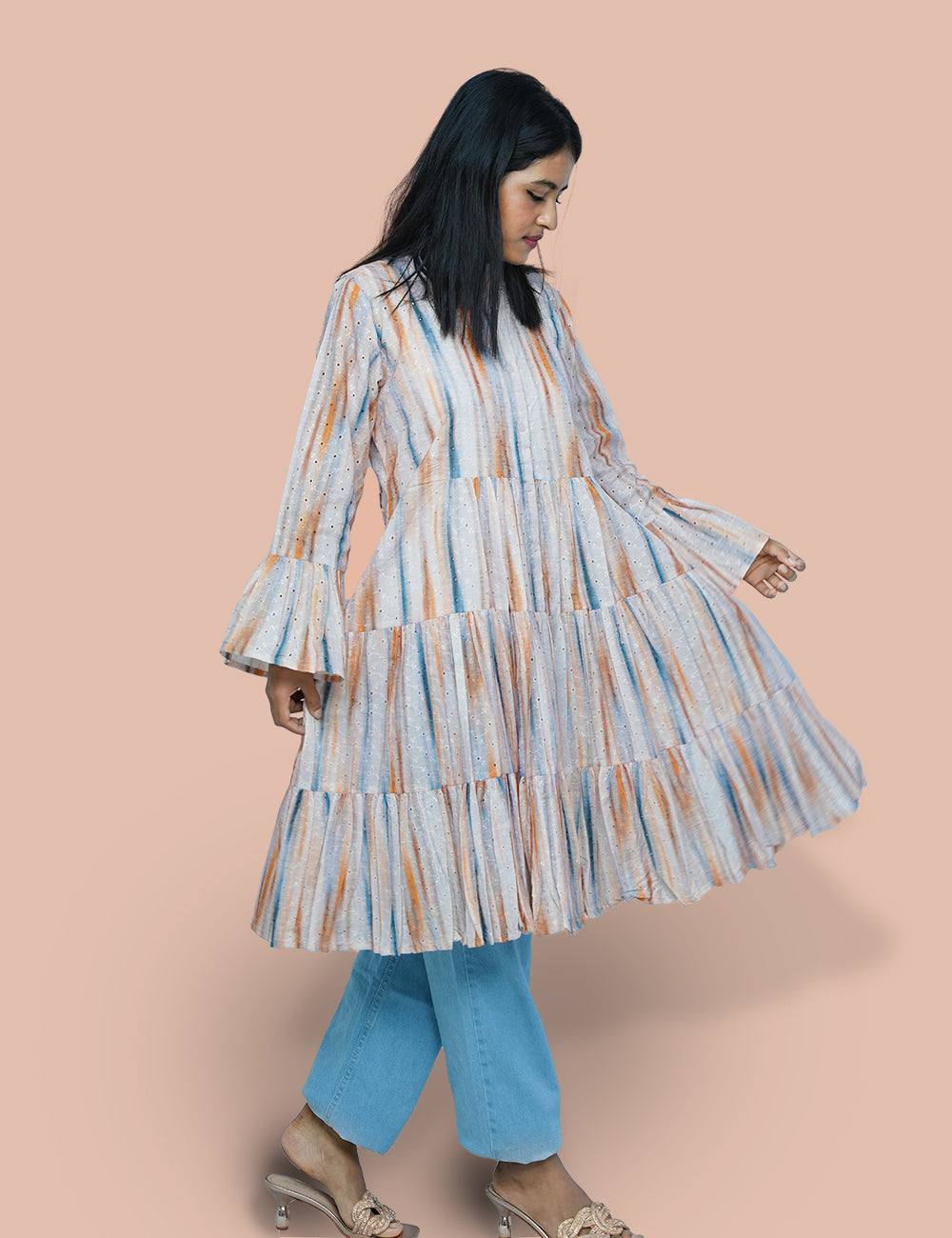 The Frilly Tunic Kurta Top