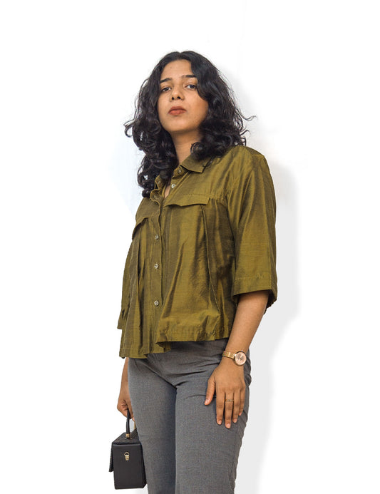 The Conceal - Lustre Top