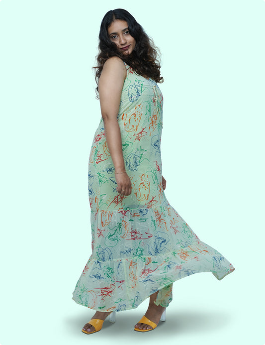The Dancing Slimmer Dress