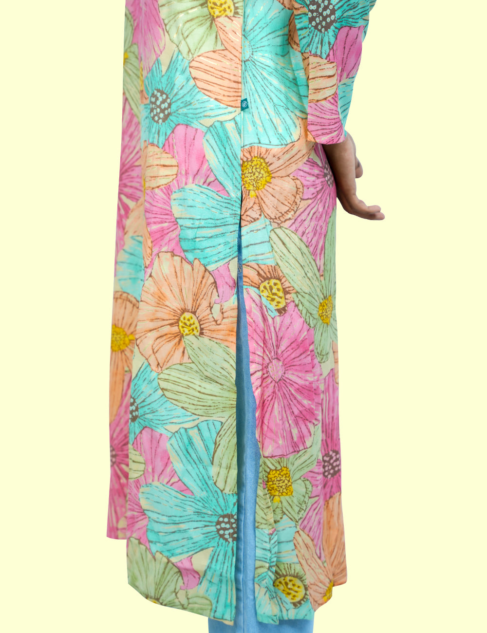 The Flora Long Kurta