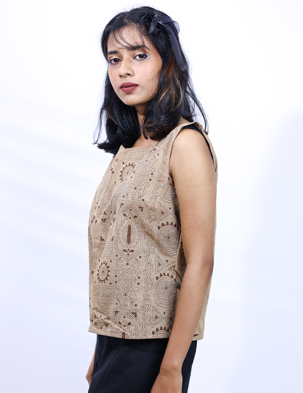 The Cottort – Printed Cotton Mid length Crop Top Collections