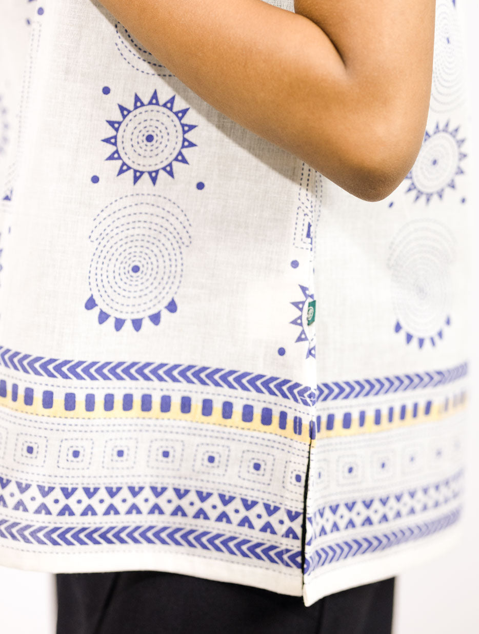 The Cottort – Printed Cotton Mid Length Crop Top Collections