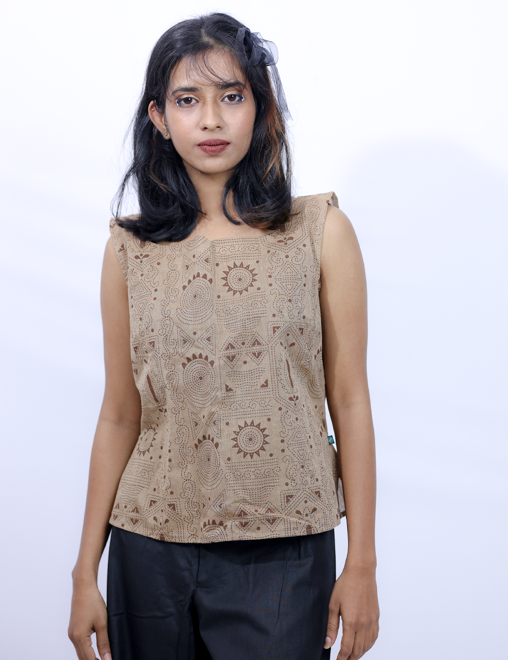 The Cottort – Printed Cotton Mid length Crop Top Collections