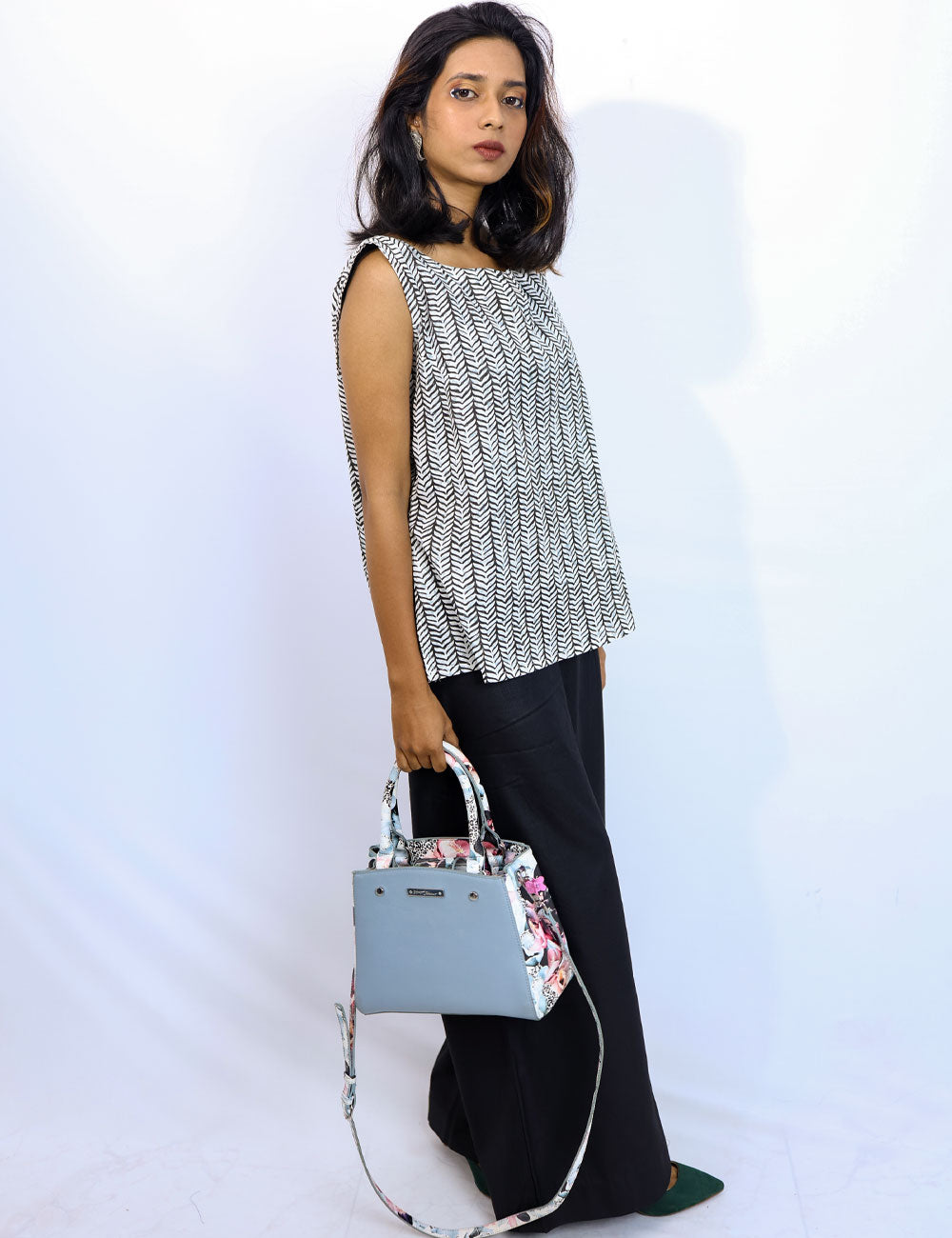The Cottort – Printed Cotton Mid Length Crop Top Collections